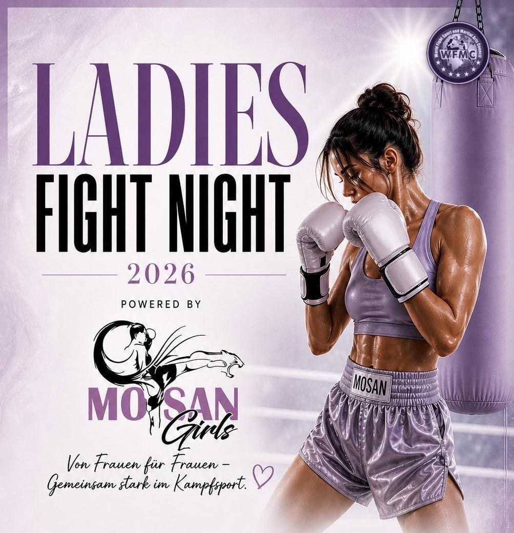 Key Visual der Ladies Fight Night 2026