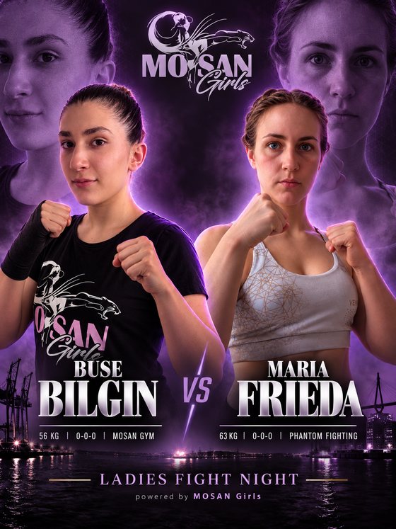 Fight Card: Buse Bilgin (MOSAN Gym) gegen Maria Frieda (Phantom Fighting), Boxen