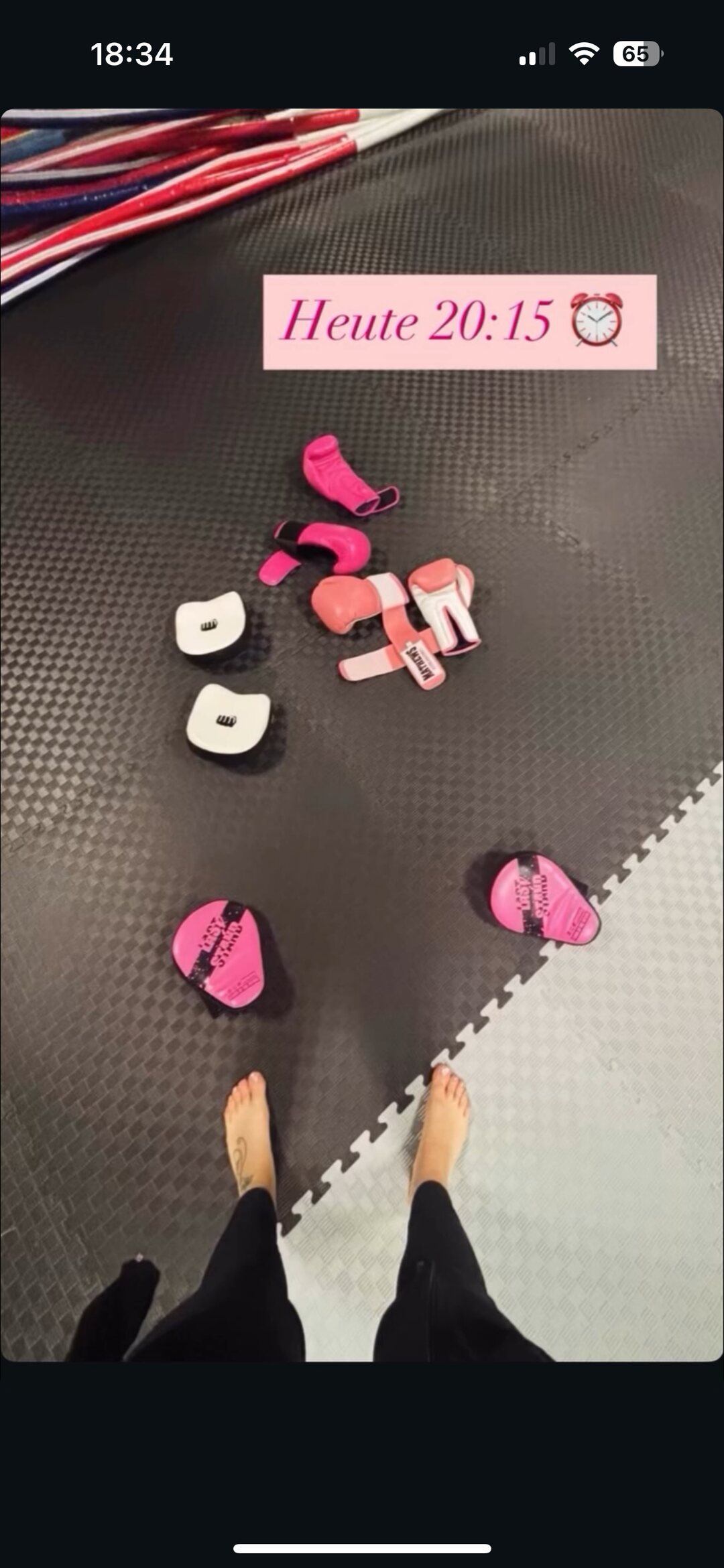 Training bei MOSAN Girls